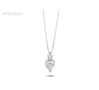 Halskette Ambrosia Dame DEA DI LUCE in Gold Zircone AGZ401